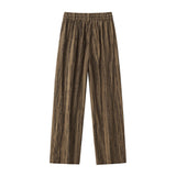 Strata Set – Printed Long Sleeve Shirt & Pant BROWN