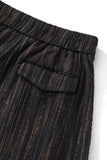 Canyon Set – Printed LS Shirt & Pleated pant BLACK