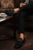 Poker Play Tassel Loafers