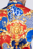 Leopard Baroque Long Sleeve Shirt