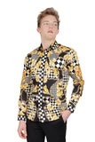 Baroque Checker Long Sleeve Shirt
