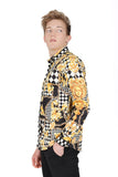 Baroque Checker Long Sleeve Shirt