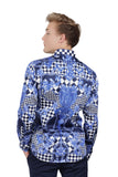 Baroque Checker Long Sleeve Shirt