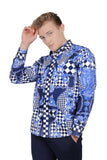 Baroque Checker Long Sleeve Shirt
