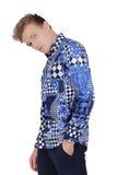 Baroque Checker Long Sleeve Shirt