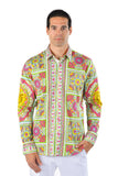 Baroque swatches Long Sleeve Shirt