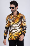 Veneto Rhinestone Long Sleeve Shirt
