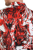 Cats Rhinestone Long Sleeve Shirt
