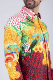 South Beach Rhinestone Long Sleeve Shirt