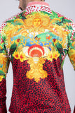 South Beach Rhinestone Long Sleeve Shirt