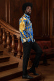 Andre Baroque Rhinestone Long Sleeve Shirt