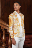 Andre Baroque Rhinestone Long Sleeve Shirt