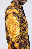 Andre Baroque Rhinestone Long Sleeve Shirt