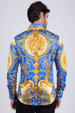 Andre Baroque Rhinestone Long Sleeve Shirt