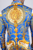 Andre Baroque Rhinestone Long Sleeve Shirt