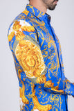 Andre Baroque Rhinestone Long Sleeve Shirt