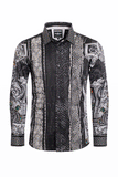 Summer Night Rhinestone Long Sleeve Shirt