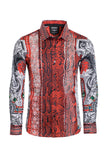 Summer Night Rhinestone Long Sleeve Shirt