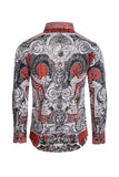 Summer Night Rhinestone Long Sleeve Shirt