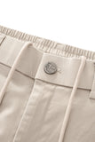 Apex Drawstring Stretch Shorts BEIGE