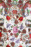 Paisley Garden Rhinestone Short Sleeve Shirt