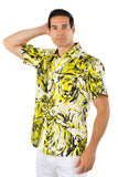 Cats Rhinestone Short Sleeve Shirt