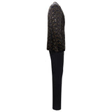 Golden Edge suit BLACK/GOLD