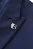 ESSENCE SIGNATURE SUIT NAVY
