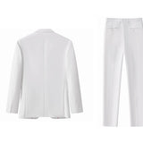 ESSENCE SIGNATURE SUIT WHITE