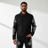 Sanctum Cross Denim SET – Century Penthouse BLACK/SILVER
