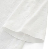 Seamless Check Texture Polo WHITE