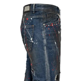 Stage Blaze Jacket + STREET EDGE Denim Pants DENIM RED
