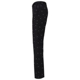Dapper Details Pants BLACK/GOLD