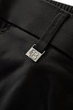 Apex Drawstring Stretch Pants BLACK