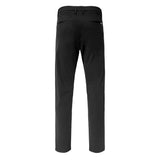 Imperial Stripe Knit Polo LS + Style Essential Pant  IVORY/BLACK