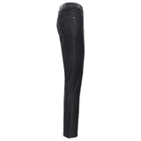 Valent Noir Velvet Blazer + Men’s Elegant Black Textured Dress Pants Black