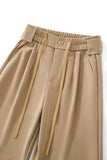 Contrast Trim + Solace SET - IVORY/BROWN
