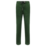 Riviera Contrast Trim Polo + Prestige Pants KHAKI/MYRTLE
