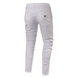 Key Piece Pant WHITE/GOLD