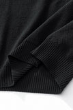 Textura Knit Tee BLACK