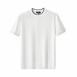 Textura Knit Knit Tee WHITE