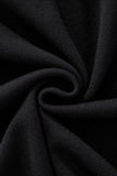 Monaco Trim Knit Tee BLACK
