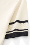 Monaco Trim Knit Tee WHITE