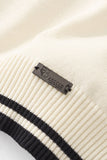 Monaco Trim Knit Tee WHITE