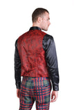 Grip Spot Plaid Checkered Dress Vest