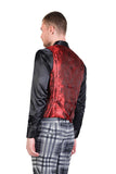 Grip Spot Plaid Checkered Dress Vest