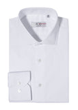 RGB-19 SOLID WHITE STRETCH SHIRT