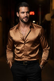 Lust For Life Satin Long Sleeve Shirt