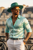 Lust For Life Satin Long Sleeve Shirt