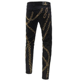 Embellish Edge JKT + Whispering Pines - El Baron + Gilded Links pant BLACK/GOLD